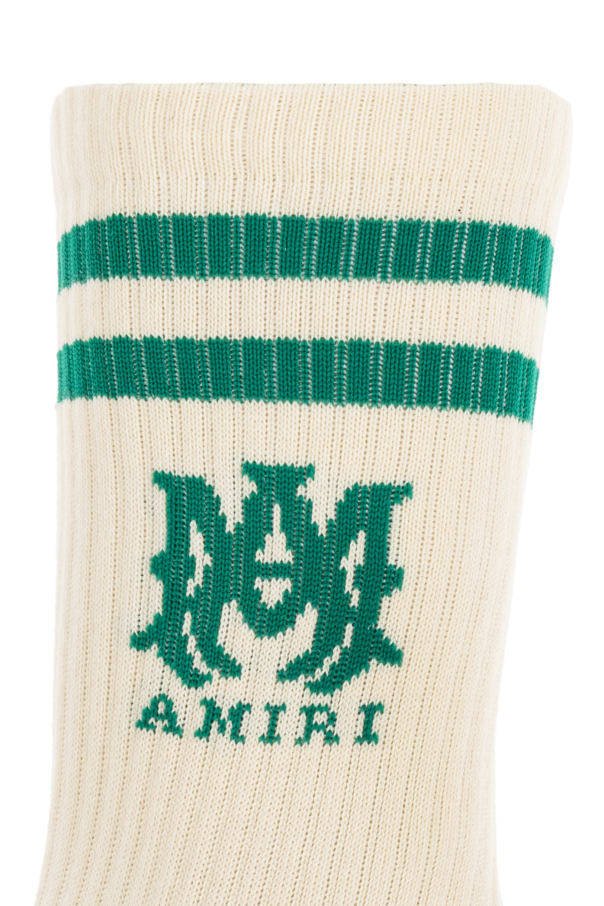 Amiri Socken mit Logo