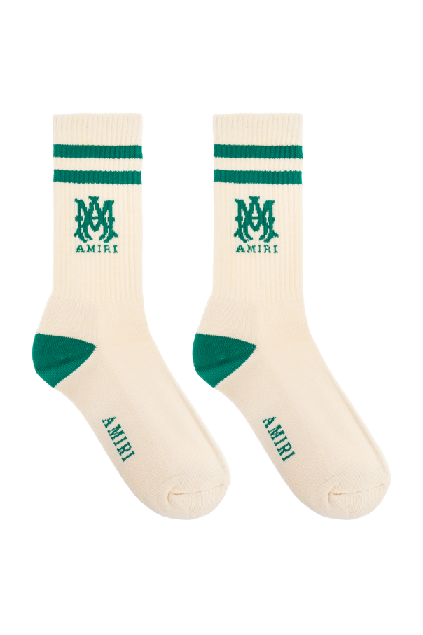 Amiri Socken mit Logo