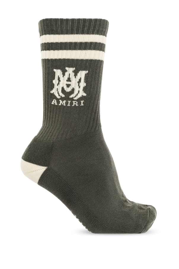 Socks with logo od Amiri
