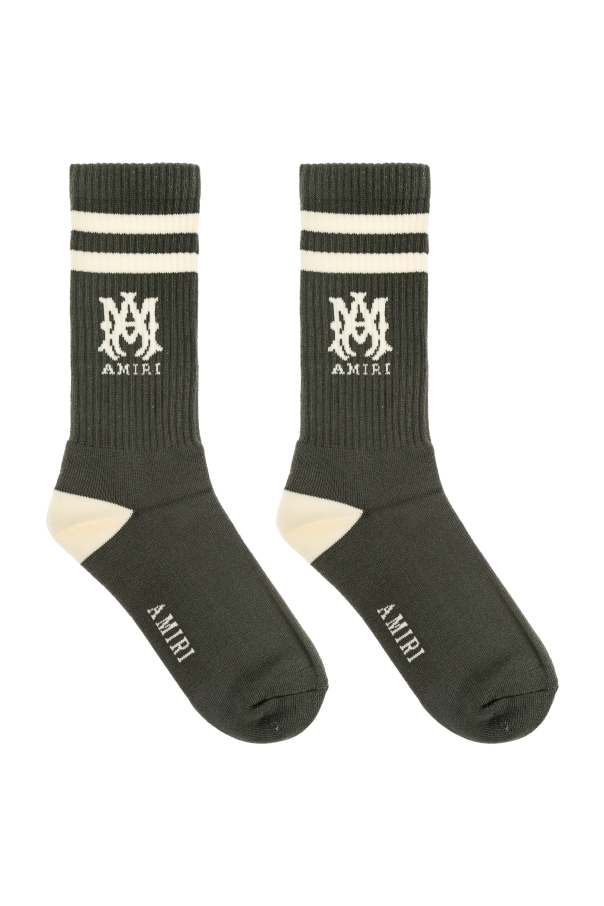 Amiri Socks with logo