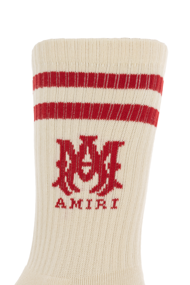 Amiri Socken mit Logo