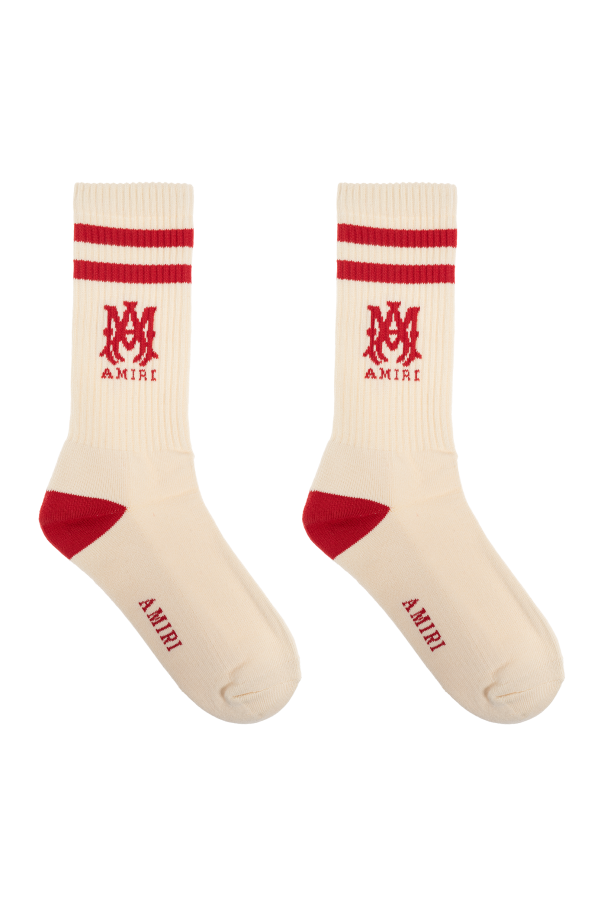 Amiri Socken mit Logo
