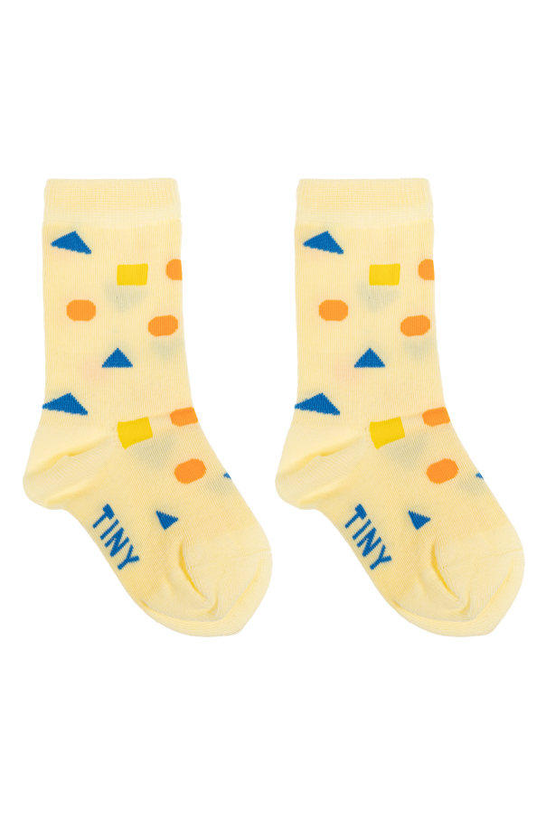 Tiny Cottons Socks with geometric pattern