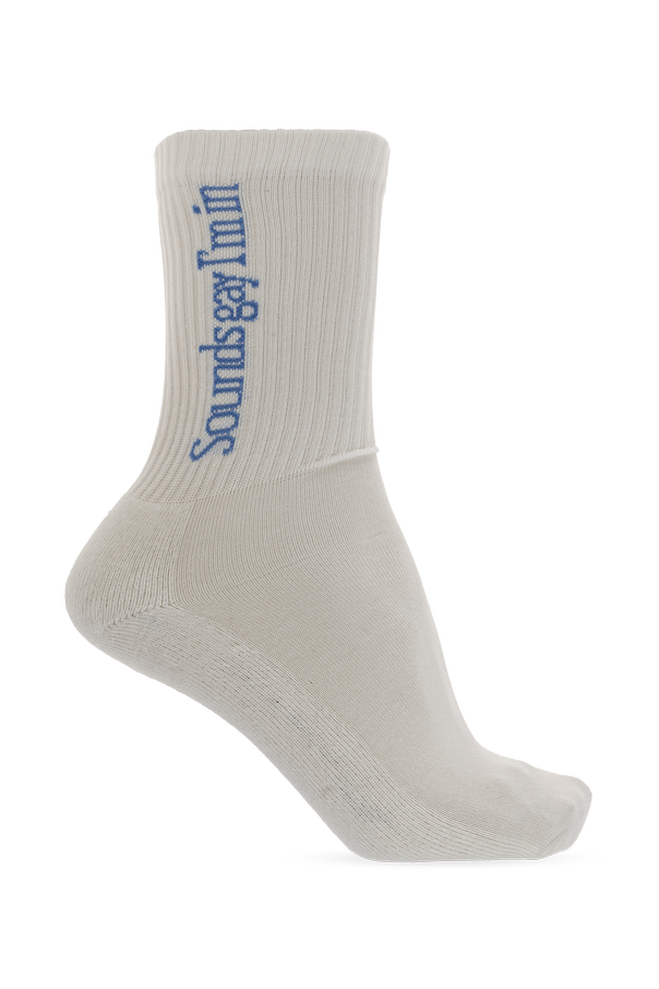 Cotton socks with logo od CARNE BOLLENTE