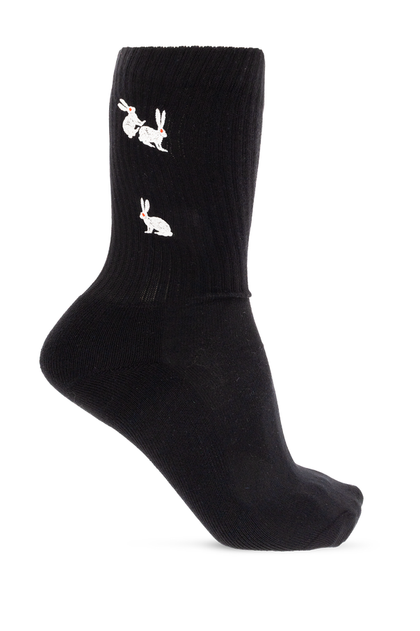 Cotton socks with logo od CARNE BOLLENTE