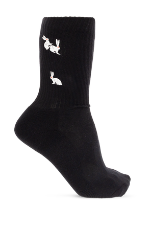 Cotton socks with logo