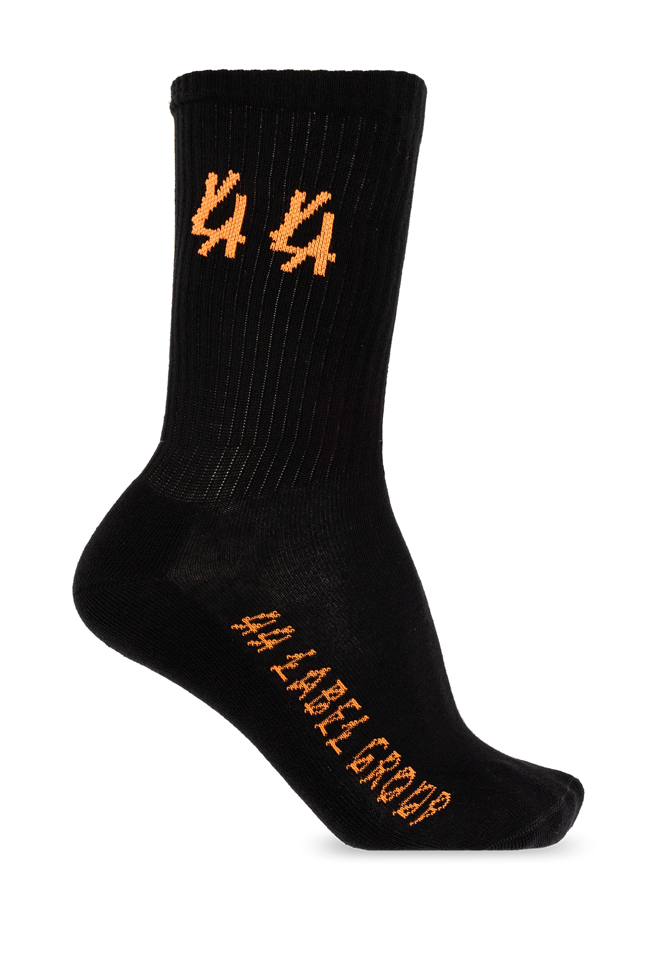 Black Socks with logo 44 Label Group - Vitkac Canada