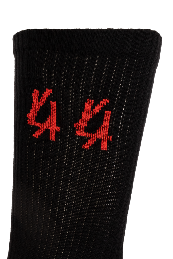 44 Label Group Cotton socks with logo