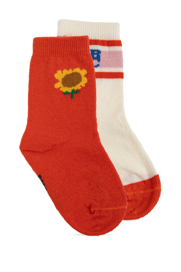 Bobo Choses Zweierpack Socken mit Logo