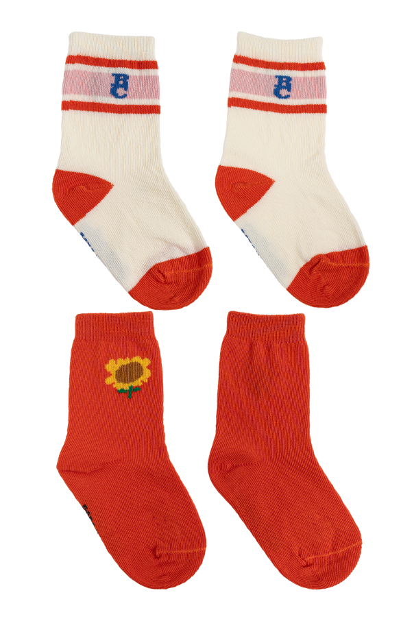 Bobo Choses Zweierpack Socken mit Logo
