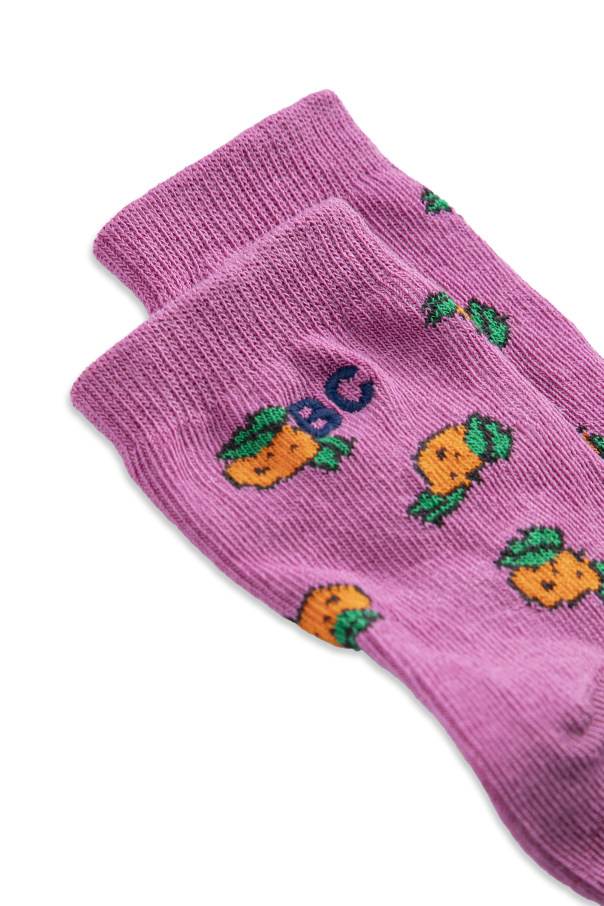 Bobo Choses Cotton socks with a decorative pattern