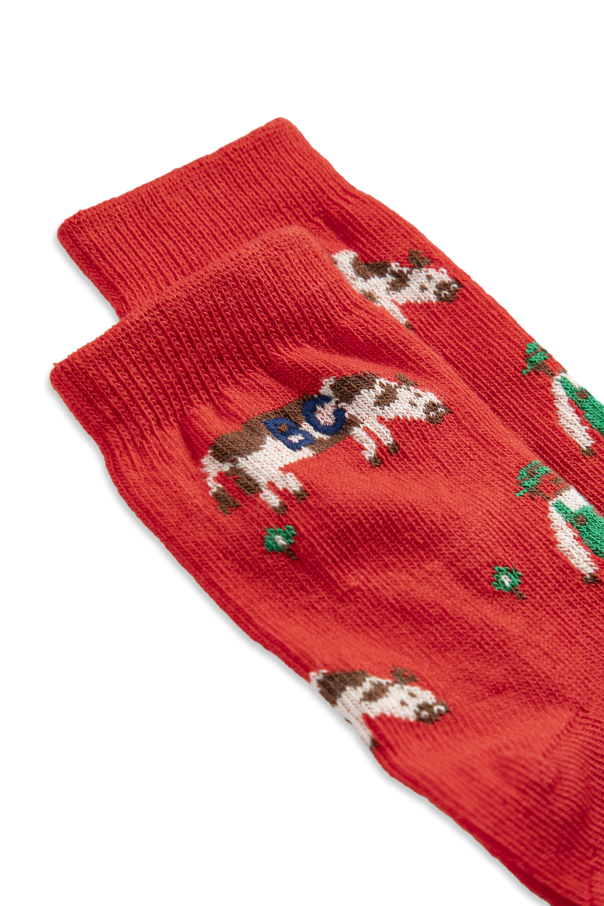 Bobo Choses Calcetines de algodón con diseño decorativo