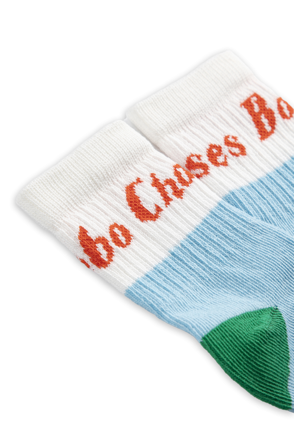Bobo Choses Cotton socks with logo