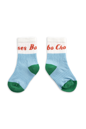 Cotton socks with logo