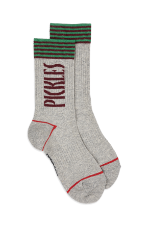 Cotton socks with logo
