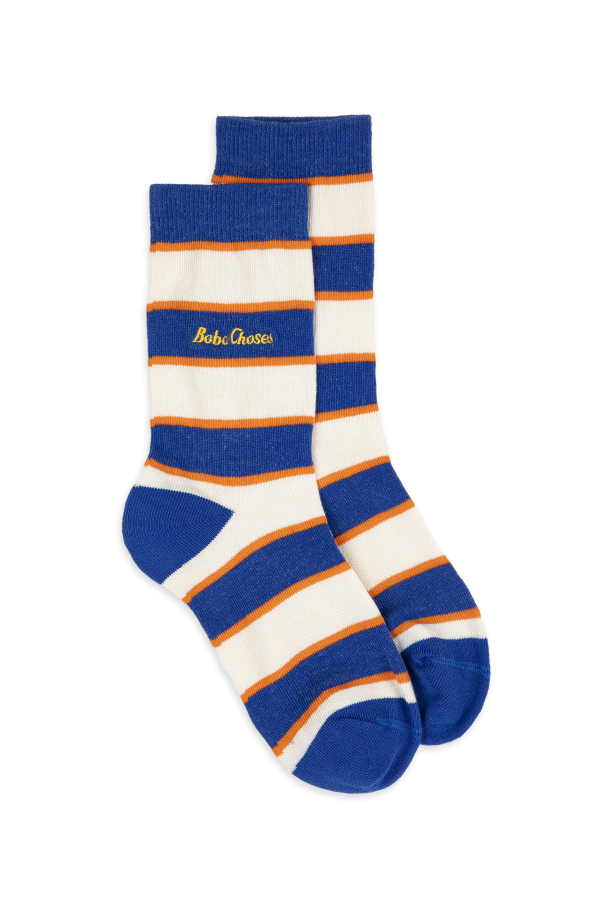 Bobo Choses Cotton socks with striped pattern