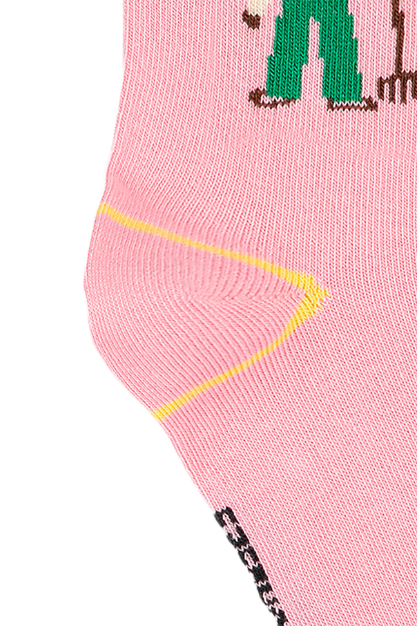 Bobo Choses Cotton socks with a decorative pattern