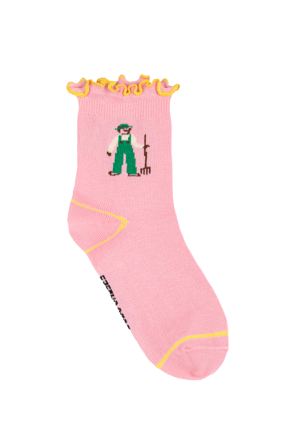 Bobo Choses Cotton socks with a decorative pattern