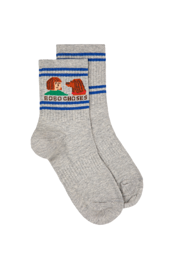 Bobo Choses Cotton socks with logo