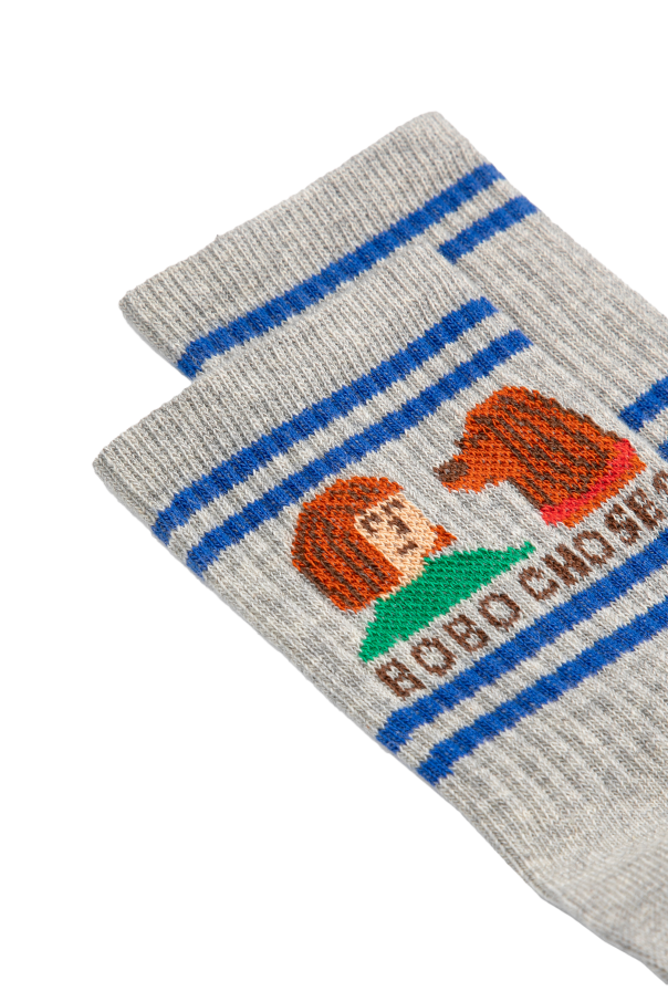 Bobo Choses Cotton socks with logo