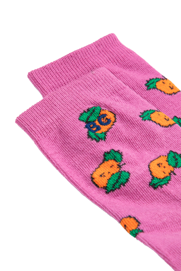 Bobo Choses Cotton socks with a decorative pattern