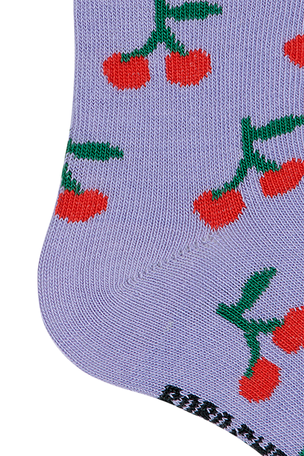 Bobo Choses Socks with cherry motif