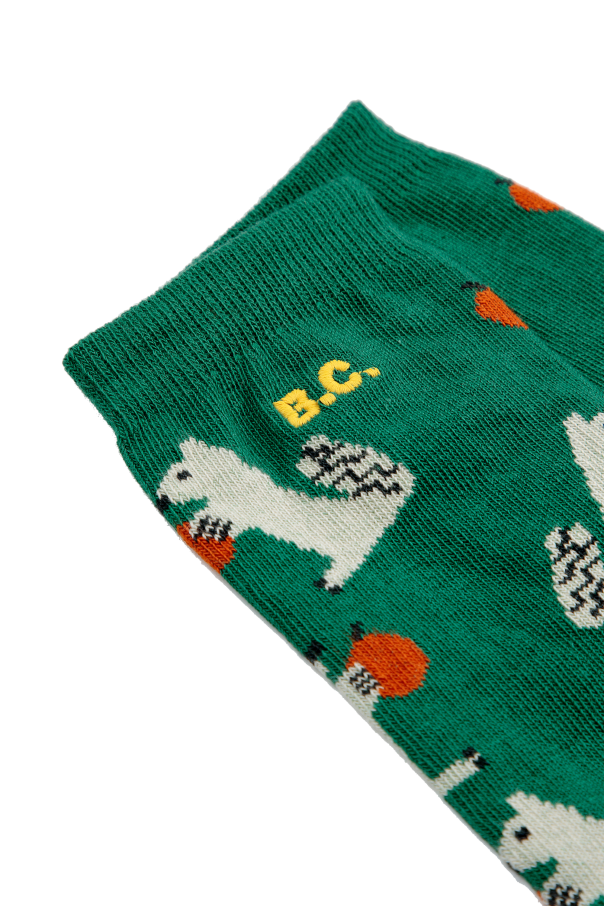 Bobo Choses Socks with squirrel motif