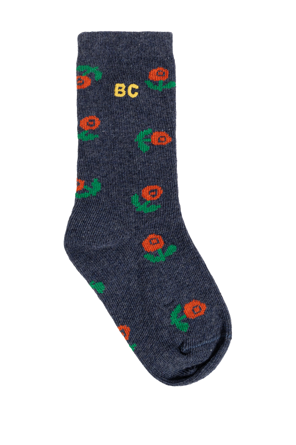 Bobo Choses Cotton socks with embroidered logo