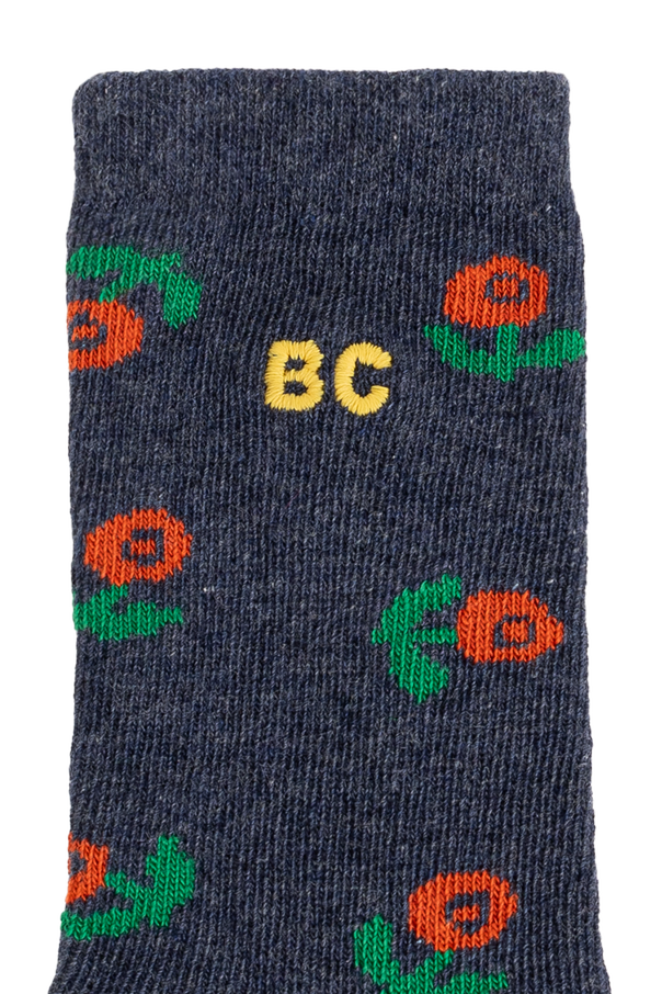 Bobo Choses Cotton socks with embroidered logo