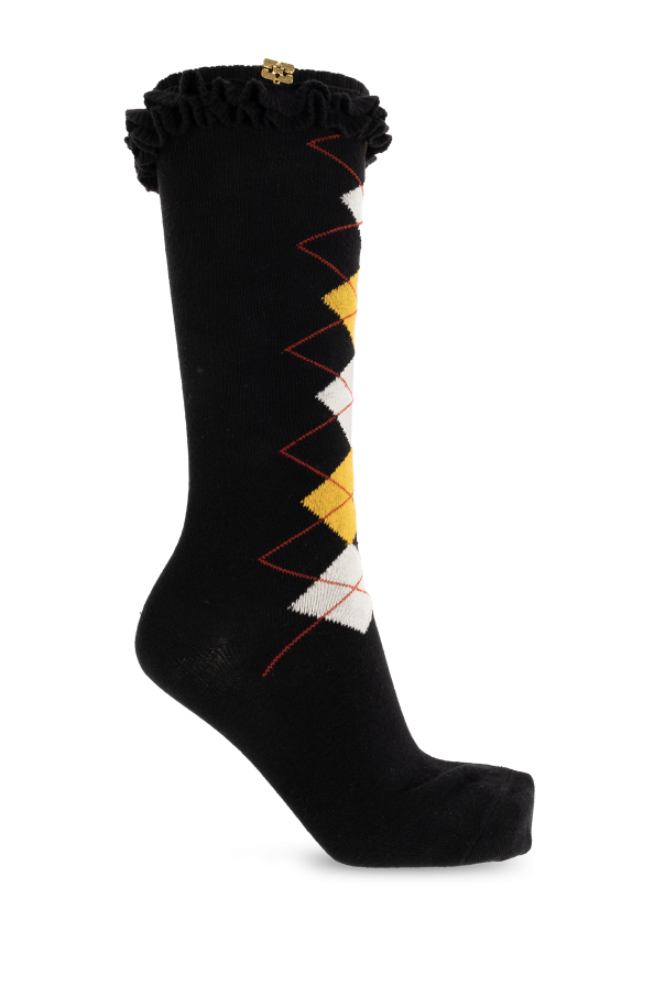 Socks with ruffle od Ganni