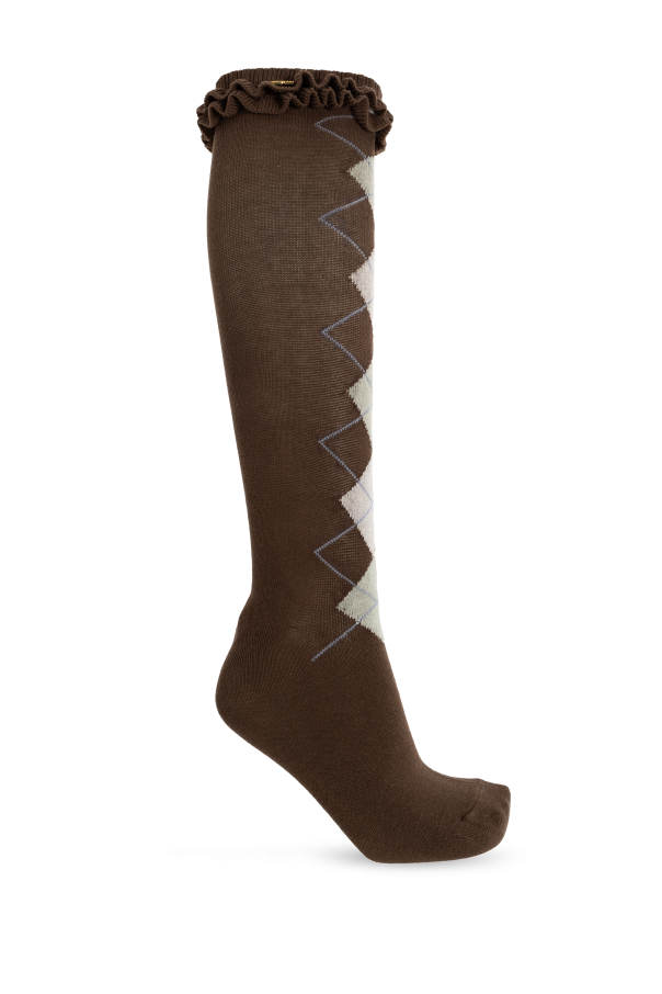 Socks with a frill od Ganni