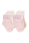 Fendi Kids Five-pack of socks
