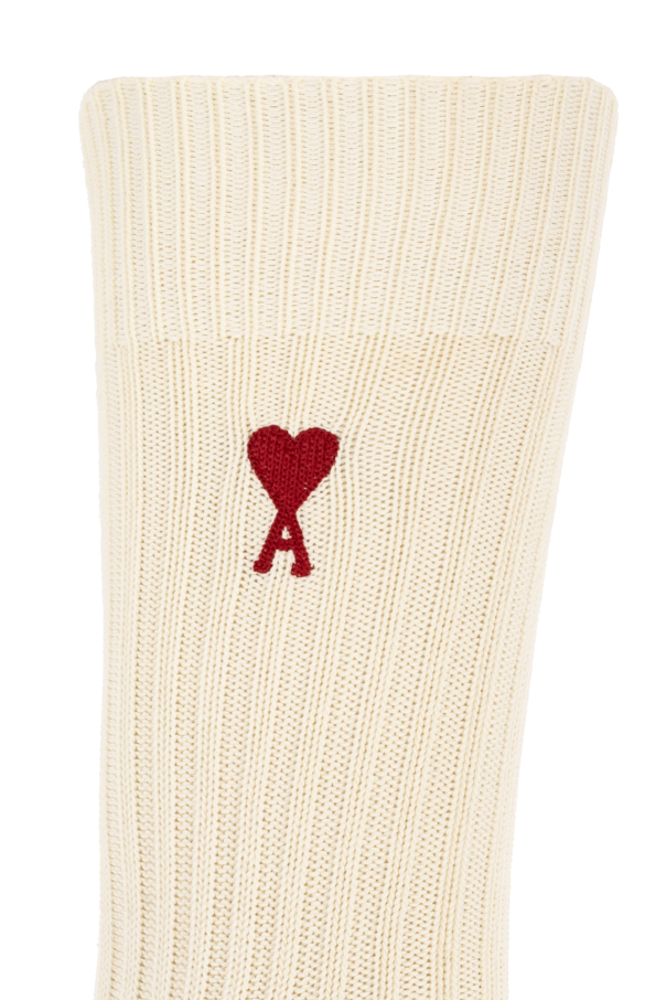 Black Transparent socks Ami Alexandre Mattiussi - Vitkac Canada