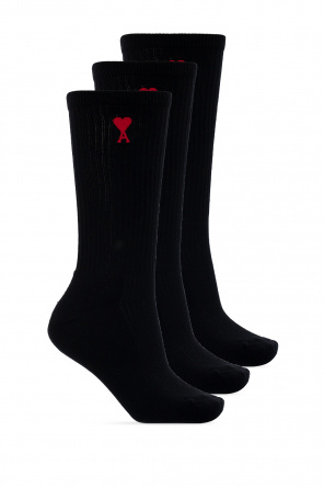 Branded socks 3-pack od Ami Alexandre Mattiussi