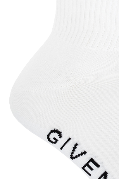 Givenchy Givenchy Kids Girl's Black Leggings With Side Logo