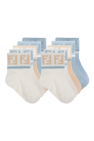 Fendi Kids Five-pack of socks
