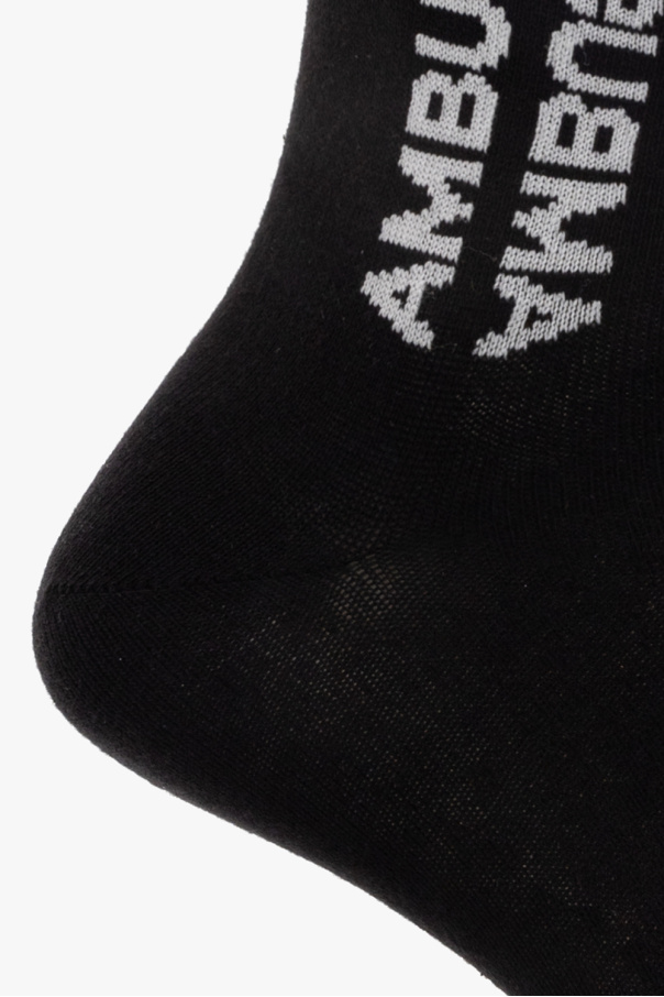 Ambush Cotton socks with logo
