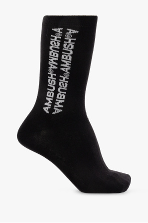 Cotton socks with logo od Ambush
