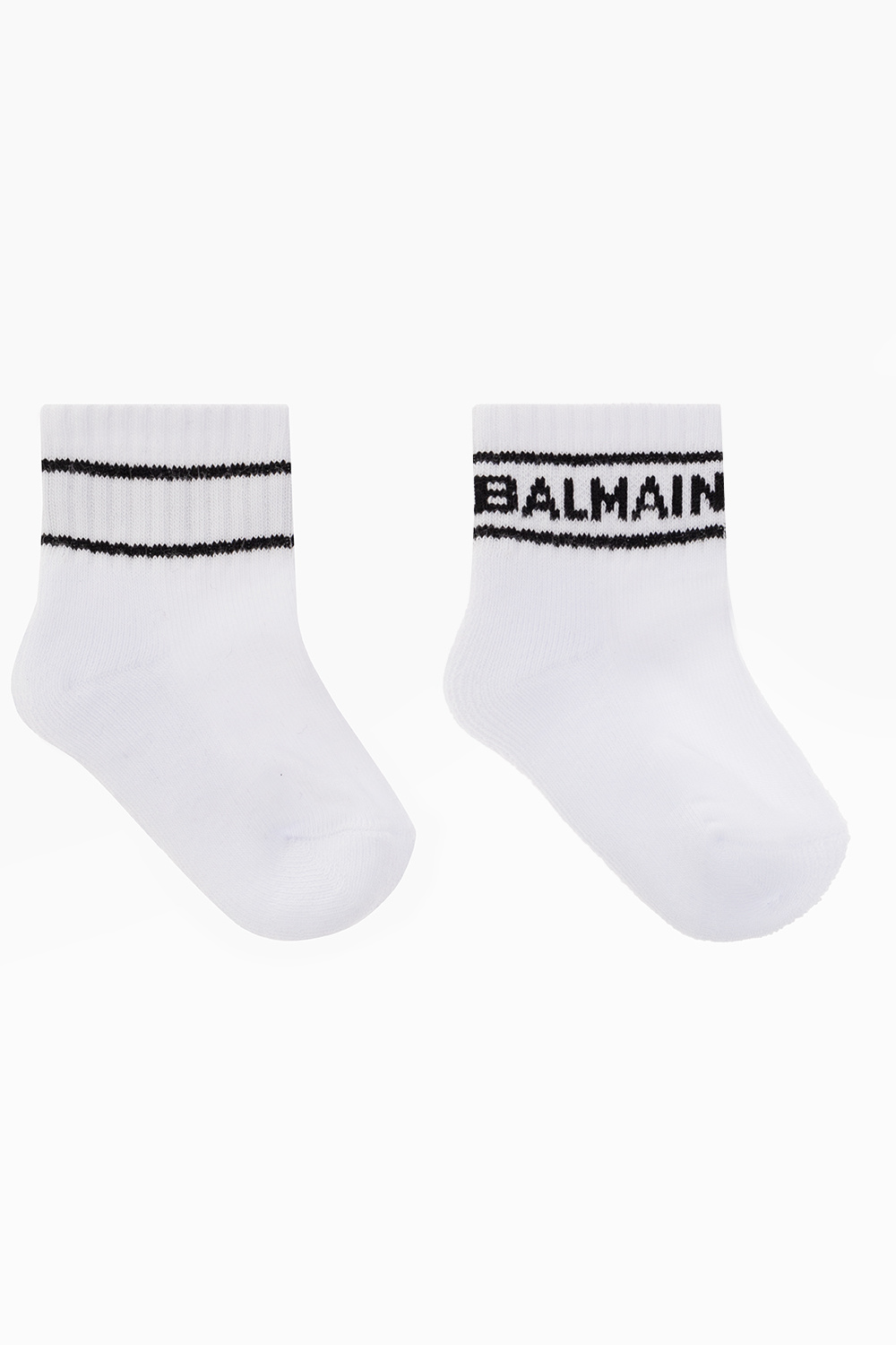 Balmain Kids Socks with logo