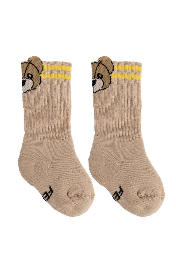 Fendi Kids Verpackung aus drei Baumwollsocken