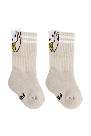Fendi Kids Verpackung aus drei Baumwollsocken
