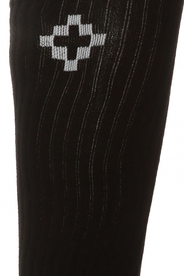 Marcelo Burlon Logo-embroidered socks