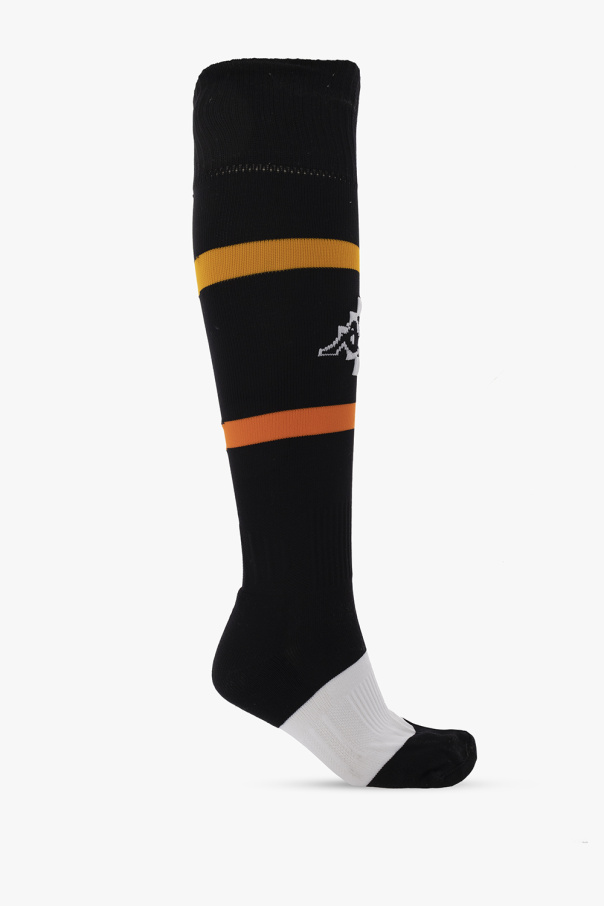 Marcelo Burlon BLACK Socks with logo