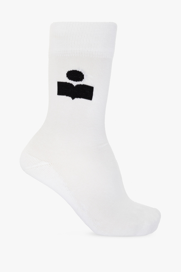Long socks with logo od Isabel Marant