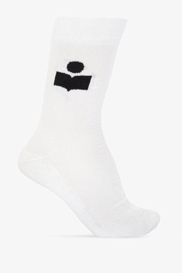 Long socks with logo od MARANT