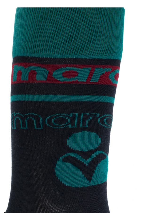Isabel Marant Socks with logo