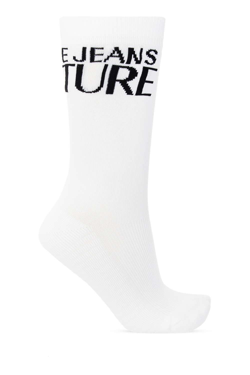 versace jeans couture logo socks