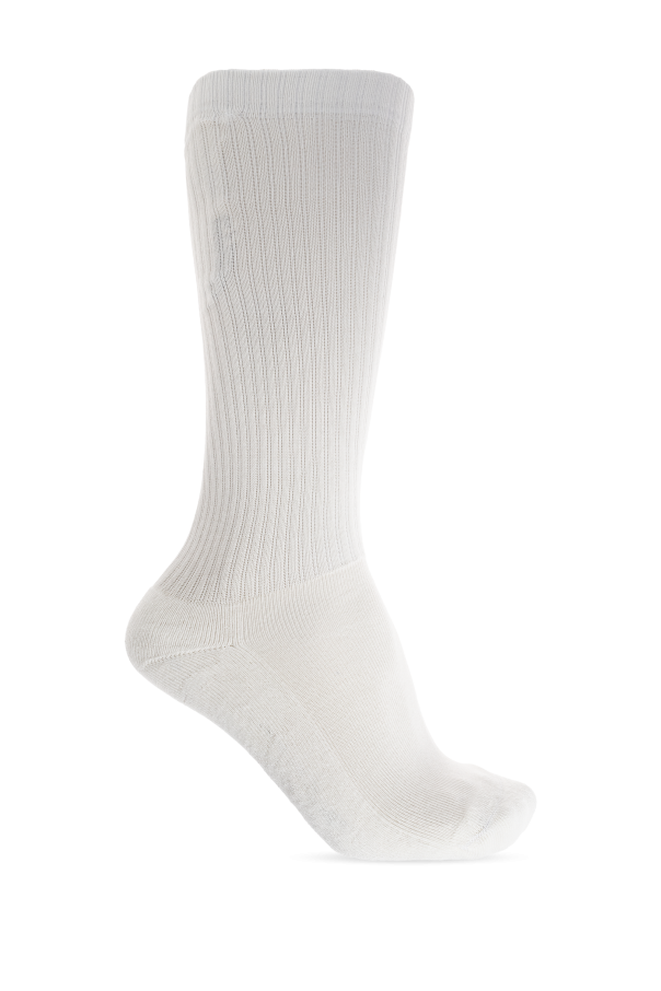 Rick Owens DRKSHDW Długie skarpety z logo