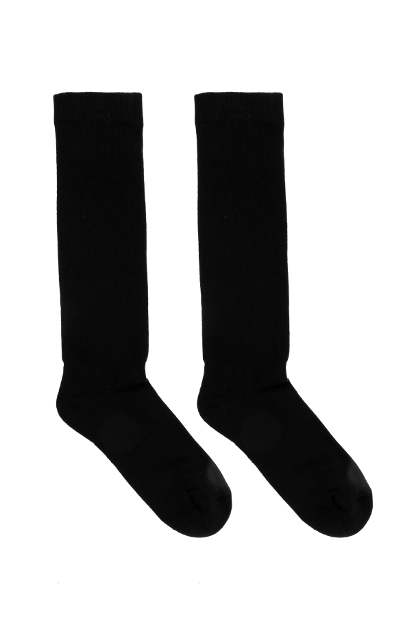 Rick Owens DRKSHDW Długie skarpety z logo