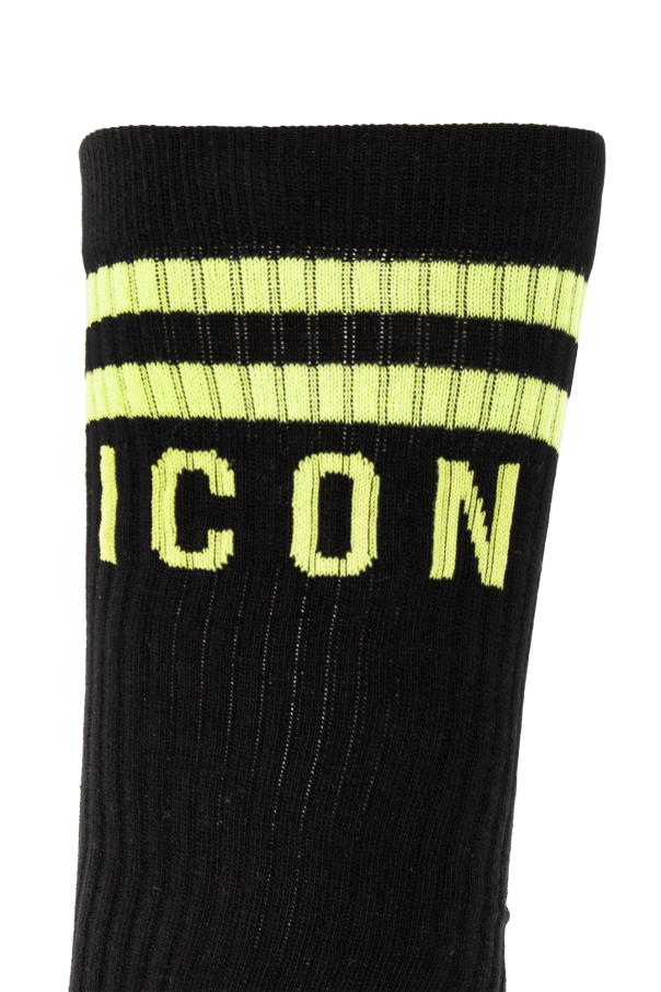 Dsquared2 DSQUARED2 COTTON SOCKS WITH LOGO